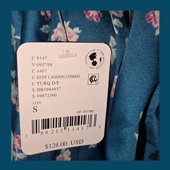 🆕Gossamer Glow Lace Trim Nightgown/Midi Dress by Free People/Intimately - Small - Picture 14 of 15